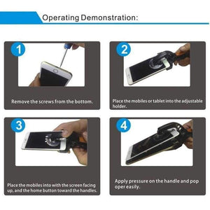Planet Gates Mobile Phone LCD Screen Opening Pliers Suction Cup for iPhone iPad Samsung Cell Phone Repair Tool