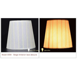 Planet Gates Model 0045 PVC Plain Imitation Sheepskin Lampshade Manufacturers Chandelier Light Shade Lamp Cover Drawing for E14 Candle Lampcover