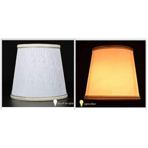 Planet Gates Model 0045 PVC Plain Imitation Sheepskin Lampshade Manufacturers Chandelier Light Shade Lamp Cover Drawing for E14 Candle Lampcover