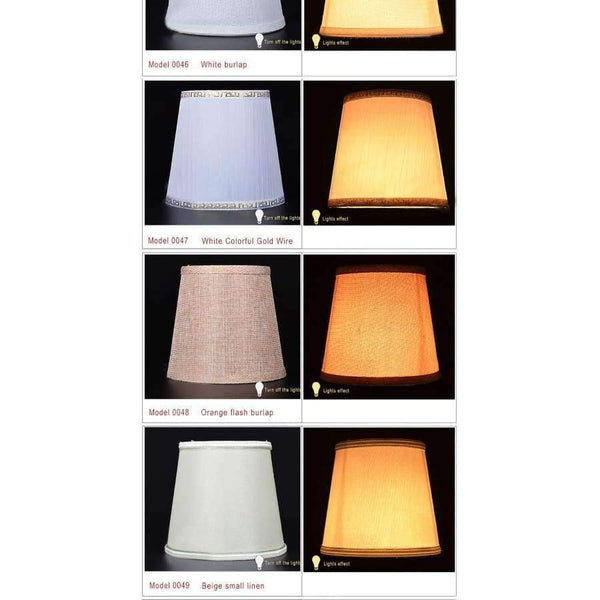 Planet Gates Model 0045 PVC Plain Imitation Sheepskin Lampshade Manufacturers Chandelier Light Shade Lamp Cover Drawing for E14 Candle Lampcover