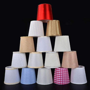 Planet Gates Model 0045 PVC Plain Imitation Sheepskin Lampshade Manufacturers Chandelier Light Shade Lamp Cover Drawing for E14 Candle Lampcover