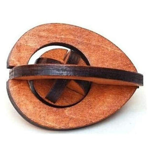 Planet Gates Model 13 Classic IQ Wooden Puzzle Mind Brain Teasers Burr Puzzles Game Toys for Adults Children