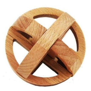 Planet Gates Model 18 Classic IQ Puzzle Mind Brain Teaser 2D 3D Wooden Puzzles Educational Game Toys for Adults Children