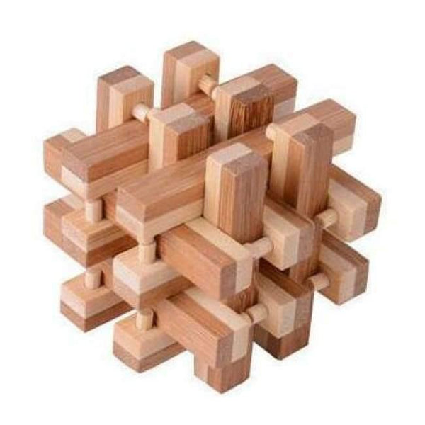 Planet Gates Model 21 Classic IQ Wooden Puzzle Mind Brain Teasers Burr Puzzles Game Toys for Adults Children
