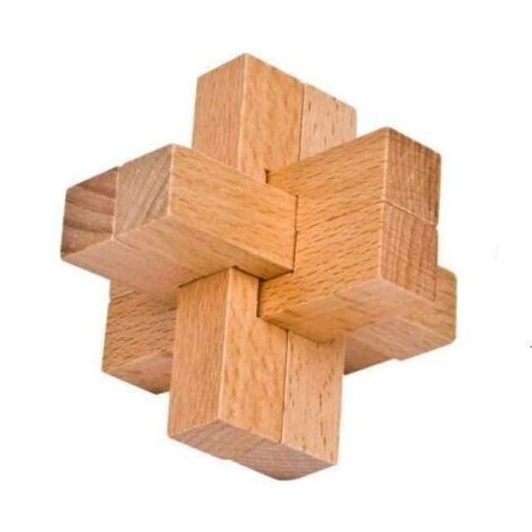 Planet Gates Model 22 Classic IQ Wooden Puzzle Mind Brain Teasers Burr Puzzles Game Toys for Adults Children