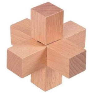 Planet Gates Model 25 Classic IQ Wooden Puzzle Mind Brain Teasers Burr Puzzles Game Toys for Adults Children