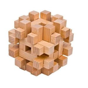 Planet Gates Model 27 Classic IQ Wooden Puzzle Mind Brain Teasers Burr Puzzles Game Toys for Adults Children