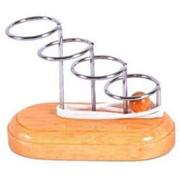 Planet Gates Model 3 Classic IQ Puzzle Mind Brain Teaser 2D 3D Wooden Puzzles Educational Game Toys for Adults Children