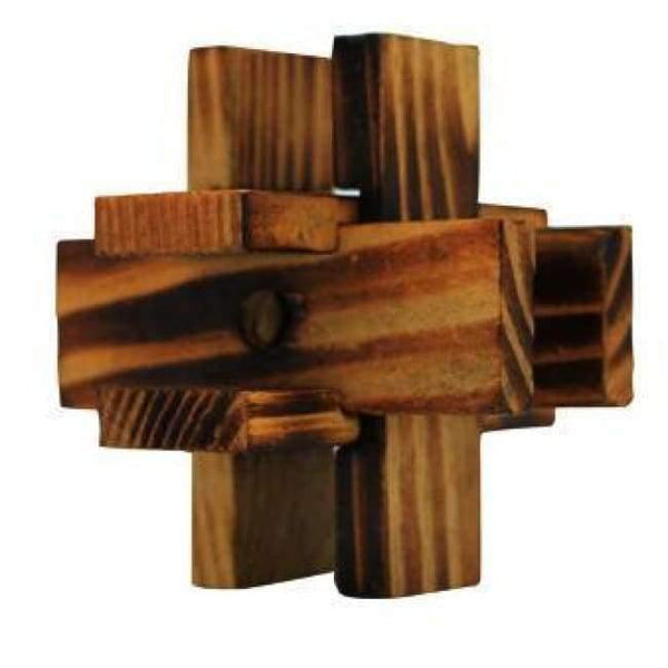 Planet Gates Model 31 Classic IQ Puzzle Mind Brain Teaser 2D 3D Wooden Puzzles Educational Game Toys for Adults Children