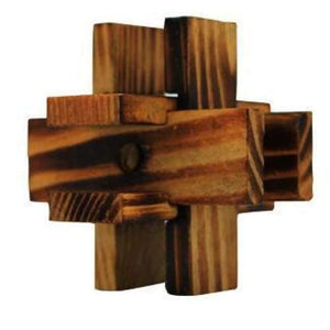 Planet Gates Model 31 Classic IQ Puzzle Mind Brain Teaser 2D 3D Wooden Puzzles Educational Game Toys for Adults Children