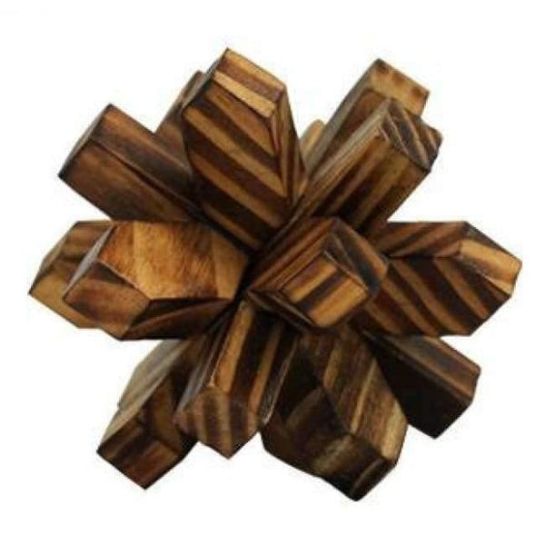 Planet Gates Model 33 Classic IQ Puzzle Mind Brain Teaser 2D 3D Wooden Puzzles Educational Game Toys for Adults Children