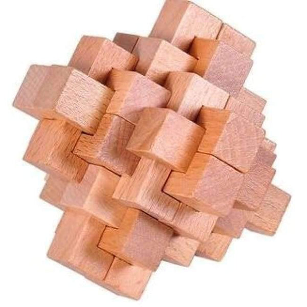 Planet Gates Model 5 Classic IQ Wooden Puzzle Mind Brain Teasers Burr Puzzles Game Toys for Adults Children