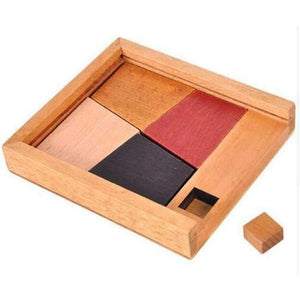 Planet Gates Model 8 Classic IQ Puzzle Mind Brain Teaser 2D 3D Wooden Puzzles Educational Game Toys for Adults Children