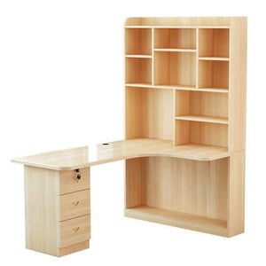 Planet Gates MODEL A Mueble Bed Office Escritorio Tisch Bureau Meuble Para Notebook Biurko Retro Wooden Desk Stand Mesa Laptop Table With Bookcase