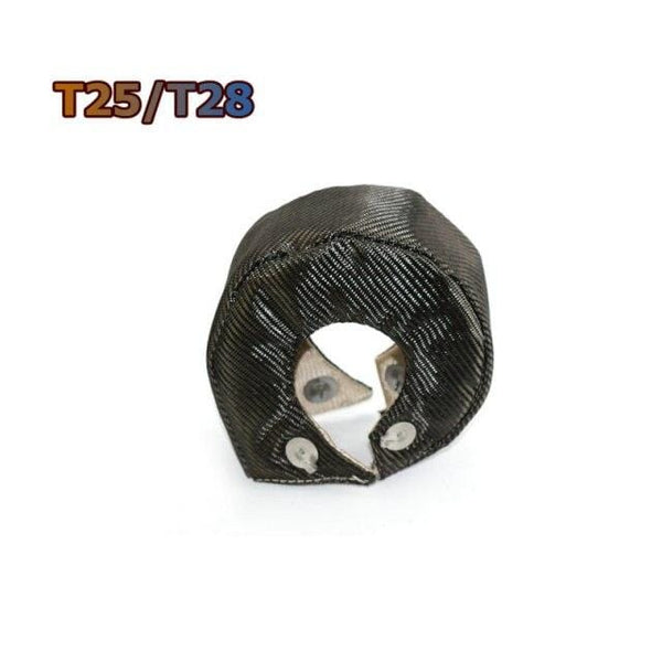 Planet Gates Model A - T25 T28 T25 T28 T3 T4 T6 Carbon Fiber Turbo Blanket Turbo Heat Shield Cover Turbocharger Jacket