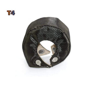 Planet Gates Model A - T4 T25 T28 T3 T4 T6 Carbon Fiber Turbo Blanket Turbo Heat Shield Cover Turbocharger Jacket