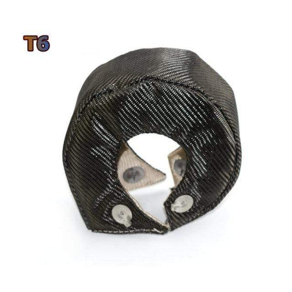 Planet Gates Model A - T6 T25 T28 T3 T4 T6 Carbon Fiber Turbo Blanket Turbo Heat Shield Cover Turbocharger Jacket