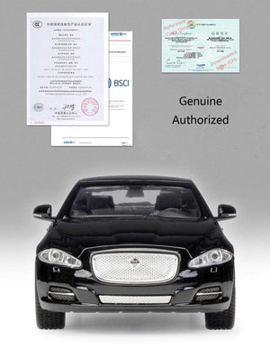 Planet Gates Model Car 1:24 Diecast Car Toys Classic 2010 JAGUAR XJ High Simulator Car Alloy Metal Toy Car For Children Gift Collection