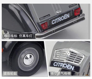 Planet Gates Model Car Diecast 1:24 Scale CITROEN 2CV 6 Charleston Classic Alloy Car Toy Vehicle Metal Toy Car For Kids Gift Collection