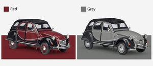 Planet Gates Model Car Diecast 1:24 Scale CITROEN 2CV 6 Charleston Classic Alloy Car Toy Vehicle Metal Toy Car For Kids Gift Collection