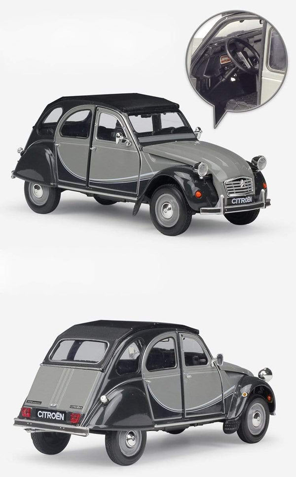 Planet Gates Model Car Diecast 1:24 Scale CITROEN 2CV 6 Charleston Classic Alloy Car Toy Vehicle Metal Toy Car For Kids Gift Collection