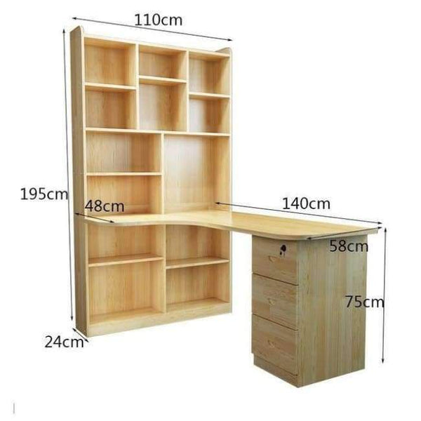 Planet Gates MODEL Q Tray Tafel Escritorio De Oficina Scrivania Ufficio Office Furniture Vintage Wood Laptop Mesa Bedside Desk Table With Bookshelf