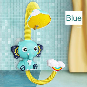 Planet Gates ModelA Blue Baby Bath Toys for Kids Electric Elephant Sucker BaBy Bath Toys Spray Water Toys for Kids Bathtub Toys Sprinkler Baby Shower
