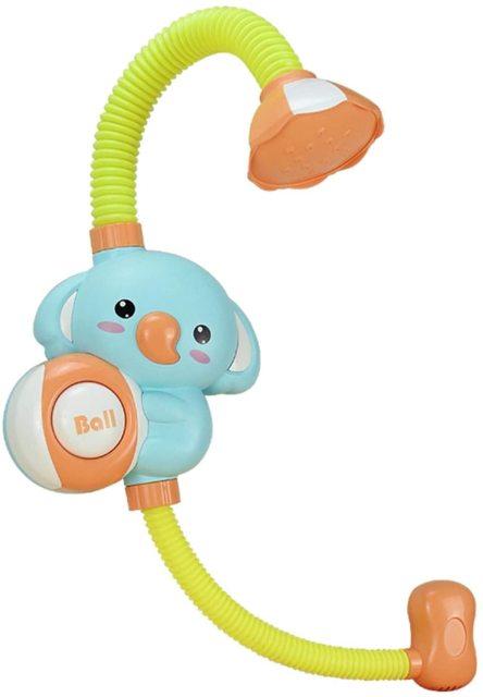 Planet Gates ModelB Blue Baby Bath Toys for Kids Electric Elephant Sucker BaBy Bath Toys Spray Water Toys for Kids Bathtub Toys Sprinkler Baby Shower