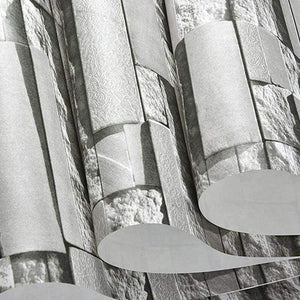 Planet Gates Modern 3D Stone Brick Wall Non-woven Wallpaper Roll Living Room Bedroom Background Wall Decor Art Wall Paper Papel De Parede 3D