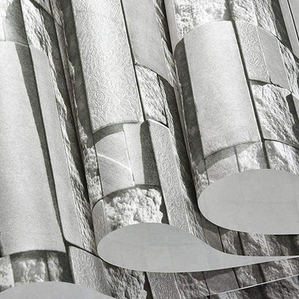 Planet Gates Modern 3D Stone Brick Wall Non-woven Wallpaper Roll Living Room Bedroom Background Wall Decor Art Wall Paper Papel De Parede 3D