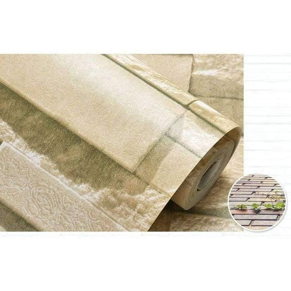 Planet Gates Modern 3D Stone Brick Wall Non-woven Wallpaper Roll Living Room Bedroom Background Wall Decor Art Wall Paper Papel De Parede 3D