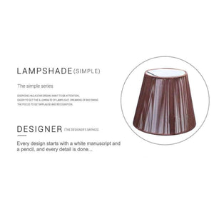 Planet Gates Modern Art Deco Lamp Shade Fabric Simple Lampshade for Chandelier Wall Lamp Light Shade for Home Bar Restaurant Decoration