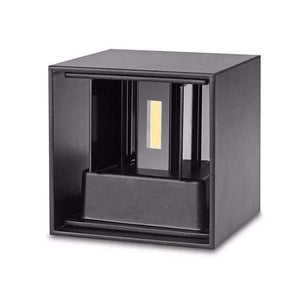 Planet Gates Modern Brief Cube Adjustable Surface Mounted  LED Wall Lamps Outdoor Waterproof IP65 Aluminum Wall Lights up down Garden Lights