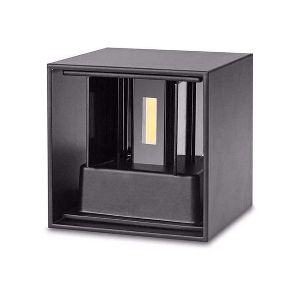 Planet Gates Modern Brief Cube Adjustable Surface Mounted  LED Wall Lamps Outdoor Waterproof IP65 Aluminum Wall Lights up down Garden Lights