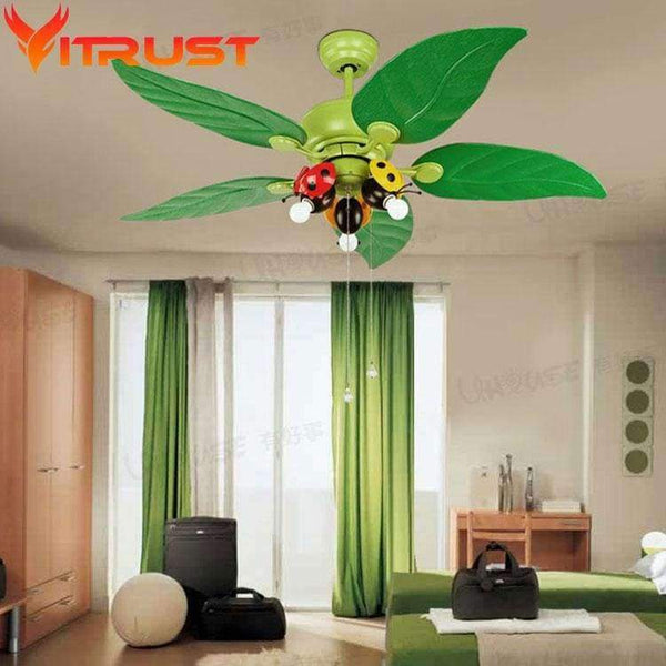 Planet Gates Modern kids ceiling fans for kids Bedroom ceiling fan light iron Ceiling fans with Lights