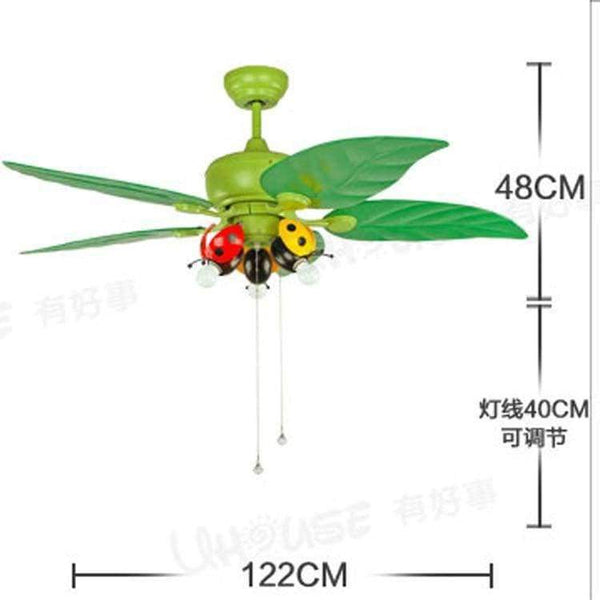 Planet Gates Modern kids ceiling fans for kids Bedroom ceiling fan light iron Ceiling fans with Lights