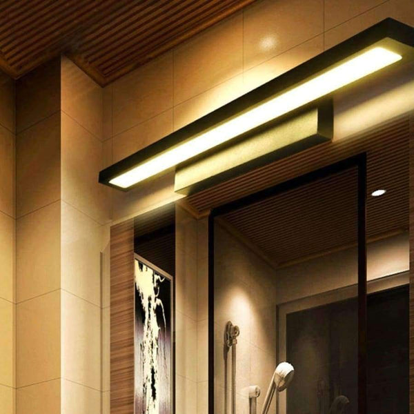 Planet Gates Modern LED Mirror Light8W 40CM 12W 55CM Wall Lamp Mounted Indoor Lighting Fixture  Waterproof 220V Stainless Steel Bathroom