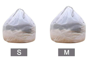 Planet Gates Modern S-XL Large Drawstring Bra Underwear Laundry Bag Household Cleaning washing machine mesh holder bags white color drop ship