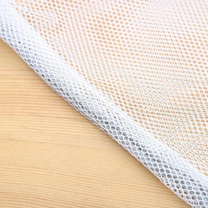 Planet Gates Modern S-XL Large Drawstring Bra Underwear Laundry Bag Household Cleaning washing machine mesh holder bags white color drop ship