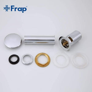 Planet Gates Modern Style Bathroom Basin  Pop Up Vanity Vessel Sink Drain With Overflow Hole F65 F65-2