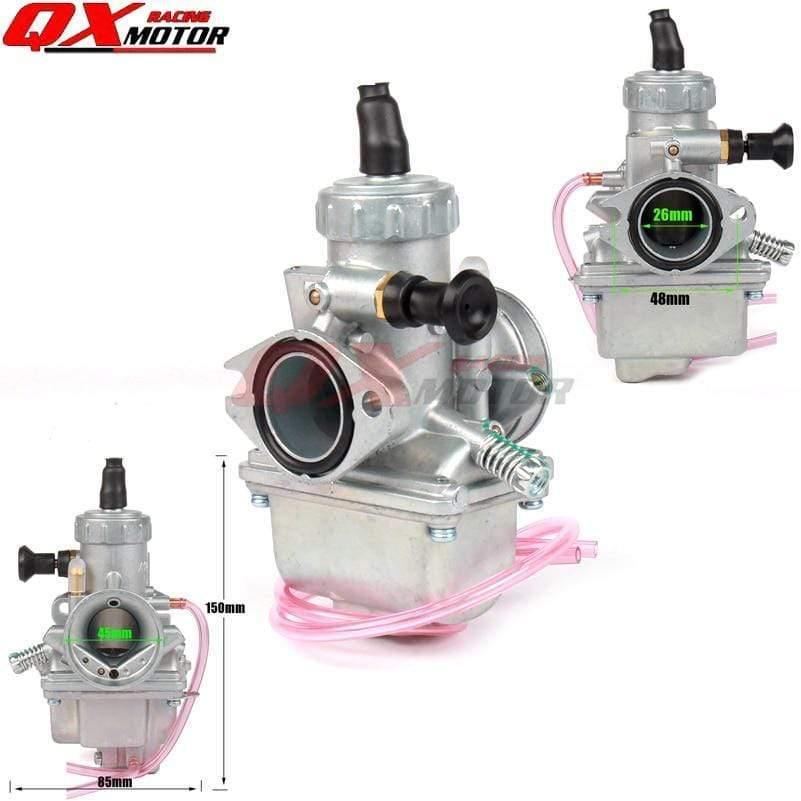 Planet Gates MOLKT Carburetor 26mm Carb for 125cc 140cc Pit Dirt Bike ATV Quad PZ26 Performance Carburetor free shipping