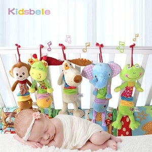 Planet Gates Monkey Baby Musical Rattles Toys Crib Hanging Teether Toys For Newborn Toddler Toys Lovely Monkey Bebe Toys 0-12 Months