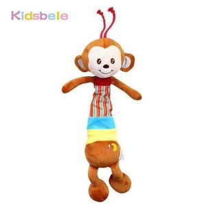 Planet Gates Monkey Baby Musical Rattles Toys Crib Hanging Teether Toys For Newborn Toddler Toys Lovely Monkey Bebe Toys 0-12 Months