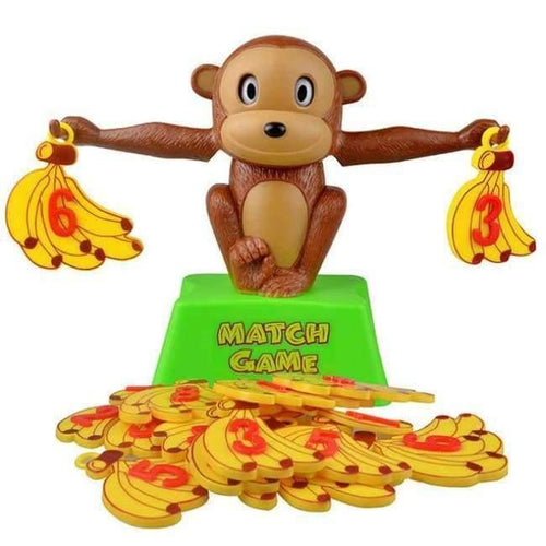 Planet Gates Monkey Match Math Balancing Scale Match Game Number Balance Game Board Game Educational Toy For Child To Learn Add And Subtract