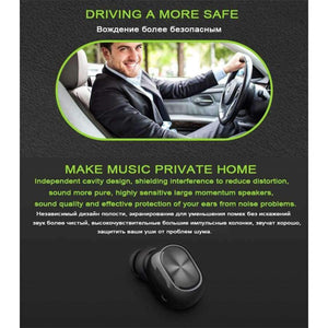 Planet Gates Mono small stereo earbuds hidden invisible earpiece micro mini wireless headset bluetooth earphone headphone for phone