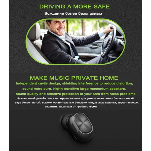 Planet Gates Mono small stereo earbuds hidden invisible earpiece micro mini wireless headset bluetooth earphone headphone for phone