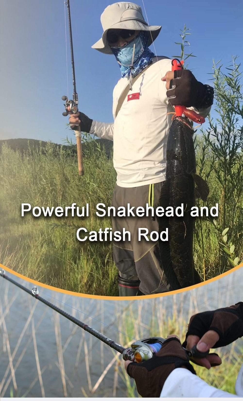 Planet Gates MONSTER HUNTER 803XXH  Casting Spinning Fishing Rod  Carbon Fiber 2.38m  20-80g Power catfish LURE Travel Fishing rod