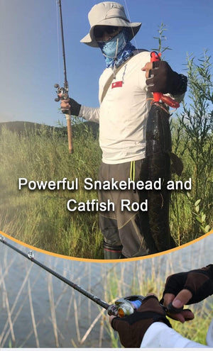 Planet Gates MONSTER HUNTER 803XXH  Casting Spinning Fishing Rod  Carbon Fiber 2.38m  20-80g Power catfish LURE Travel Fishing rod