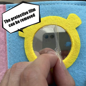 Planet Gates Montessori Baby Busy Board 3D Toddlers Story Cloth Book Early Learning Education Habits Knowledge Developing Toys