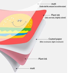 Planet Gates Montessori Baby Visual Stimulation Card Toys Black White Flash Cards High Contrast Visual Stimulation Learning
